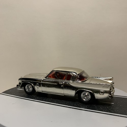 Corgi Toys Studebaker Golden Hawk 211S Gold Chrome - MIB Vintage As-Pictured HTF - Picture 3 of 24