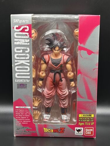 Bandai SH S.H. Exclusivo Figuarts World Tour Kaio Ken Son Goku 2017 NUEVO Raro - Imagen 2 de 9