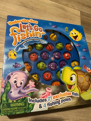 Let's Go Fishin' Game by Pressman - The Original Fast-Action Fishing Game!, 1...
