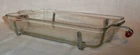 Vintage Metal Casserole Holder/Server ~ Red Bakelite Handles ~ Rectangle Pyrex