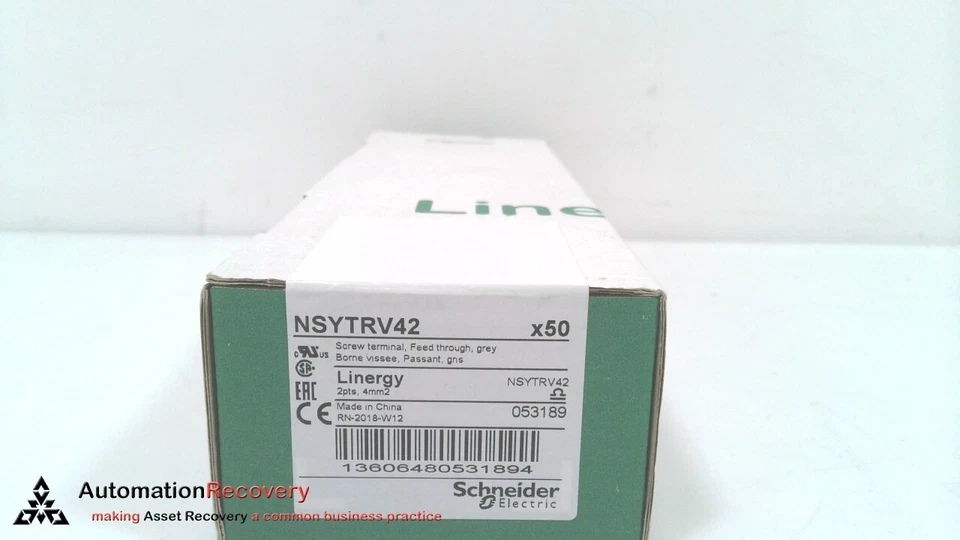 SCHNEIDER ELECTRIC NSYTRV42 , LINERGY TERMINAL BLOCK, SEE DESC #325878 - Image 3 of 3