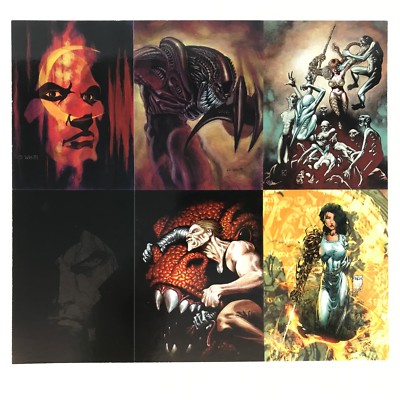 COMIC IMAGES ALBUM EXCLUSIVE UNCUT 6-CARD SHEET: THE PAINTED COW