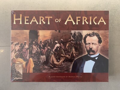 Mayfair Phalanx Strategie Familie pädagogisches Brettspiel Herz Afrikas Englisch