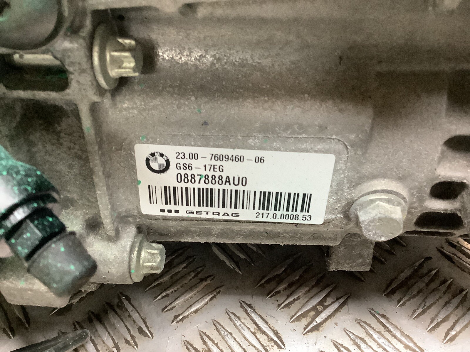 BMW 320i 328i 228i 420i 428i Z4 PETROL MANUAL GEARBOX 7609460 GS6 