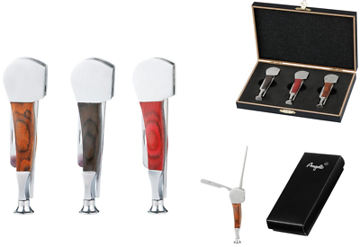 3 in 1 tobacco box ANGELO TOBACCO PIPE TOOL SET 3 in 1 TAMPER SPOON *STAINLESS STEEL **NEW IN  BOX**