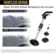 Pneumatic Dent Puller Car Body Repair Suction Cup Air Powered Slide Hammer