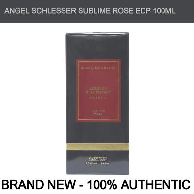 Angel Schlesser Les Eaux D'Un Instant Absolu Sublime Rose EDP Unisex 3.4oz Spray