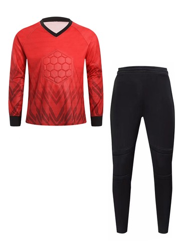 Boys Set Workout Outfits Activities Jersey Quick-drying Activewear Goalkeeper - Picture 40 of 51
