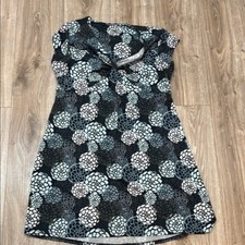 SOYBU Floral BLUE AND WHITE DRESS SIZE XL