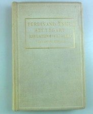 JUBILÄUMS-KATALOG von FERDINAND ENKE in STUTTGART, 1911 - Verlagswesen Verlag