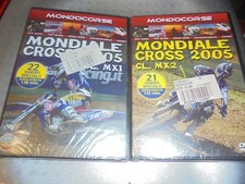 2 DVD MONDIALE CROSS 2005 CLASSE MX1 E MX2 MONDOCORSE