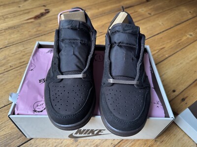 Air Jordan 1 Low  x Travis Scott Velvet Brown and Dark Mocha | US 8 / EU 41