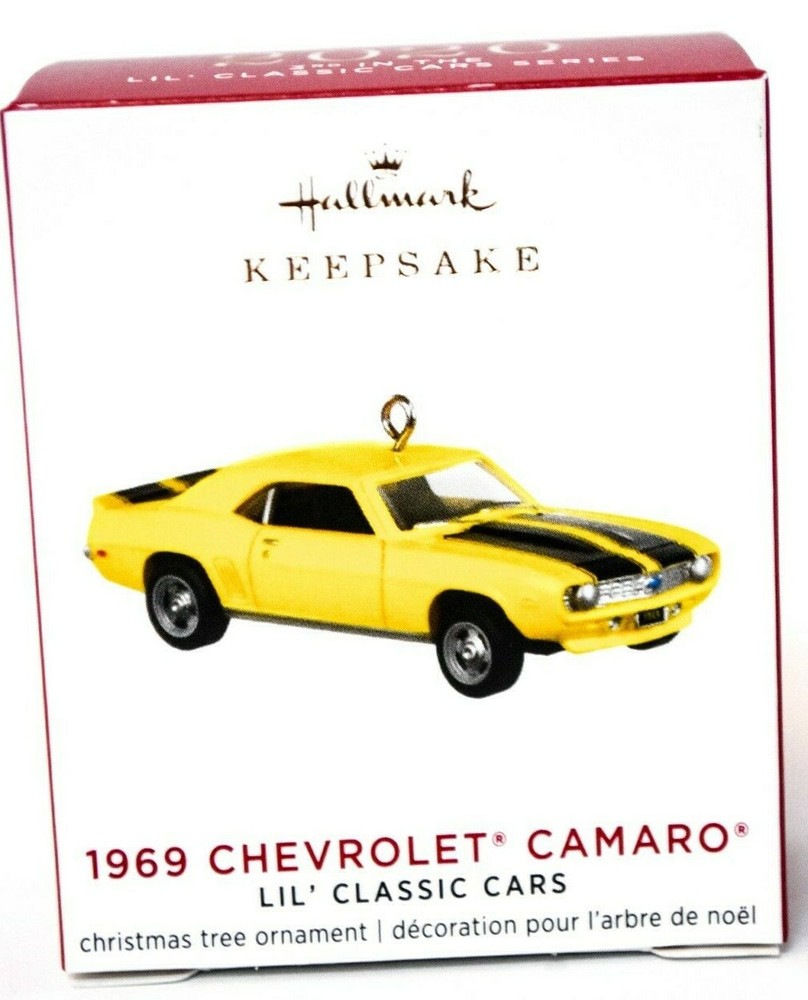 Hallmark  1969 Chevrolet Camaro - Miniature Lil' Classic Cars 3rd Ornament 2020