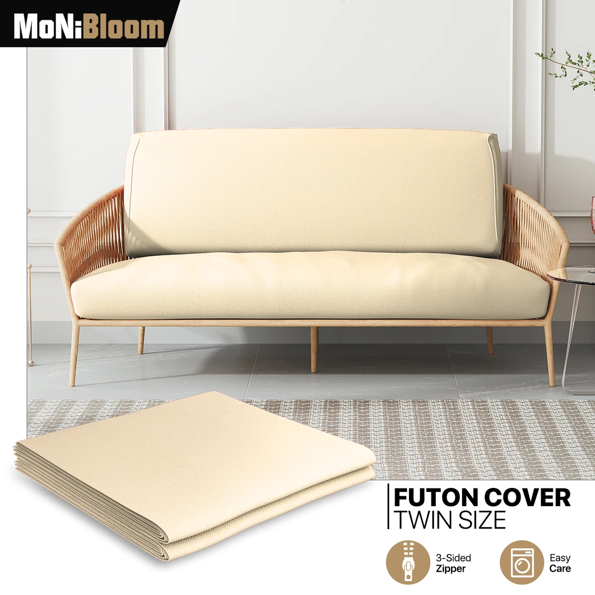 Ivory futon deals