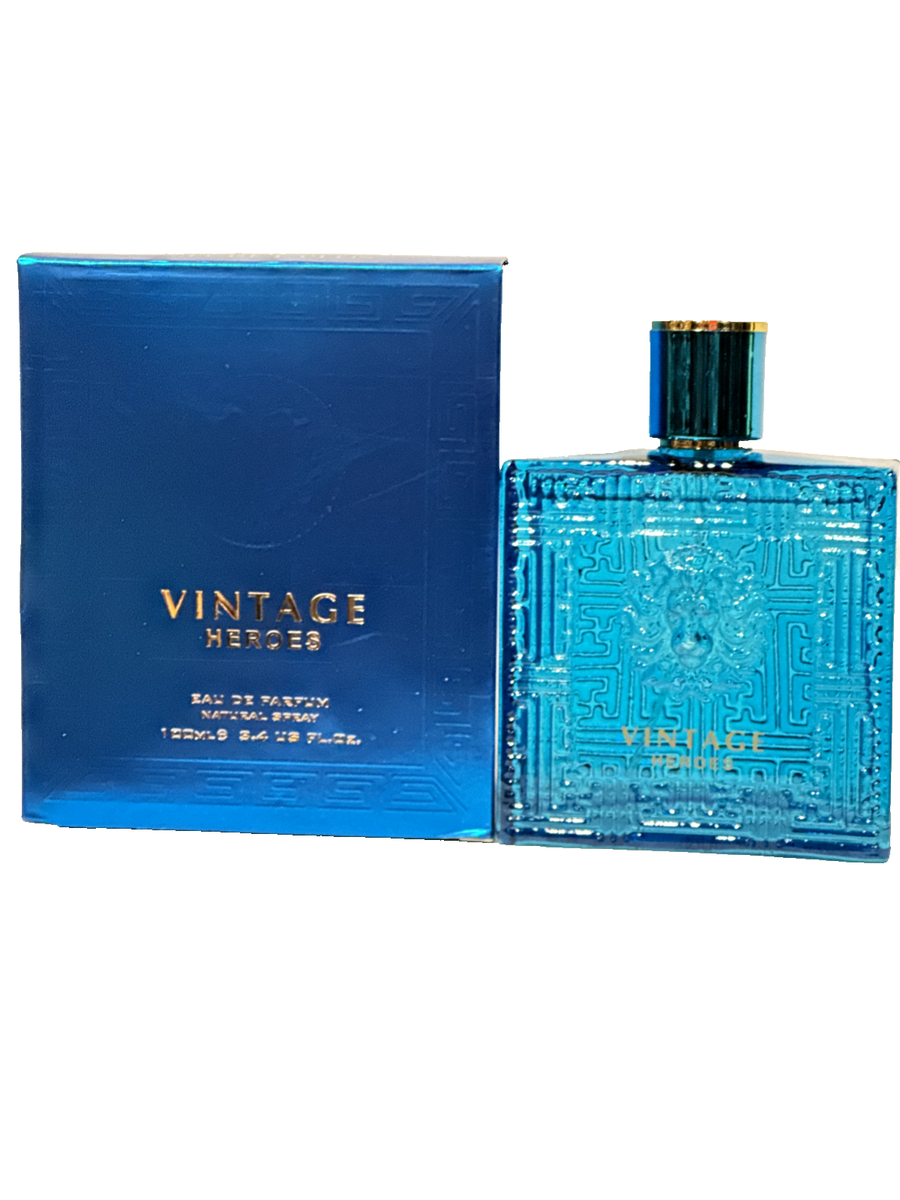 Vintage Heroes Blue for Men Vers Die Hard Fans for Men EDP Perfume