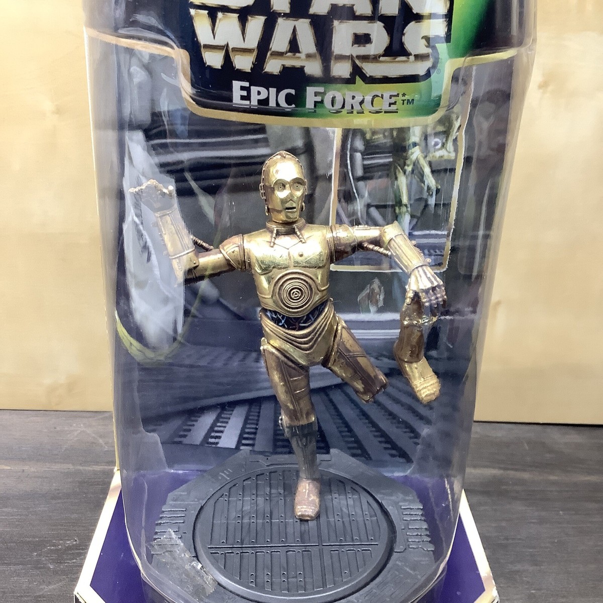 Star Wars Epic Force C-3PO Rotating 360 Figure Kenner Collection