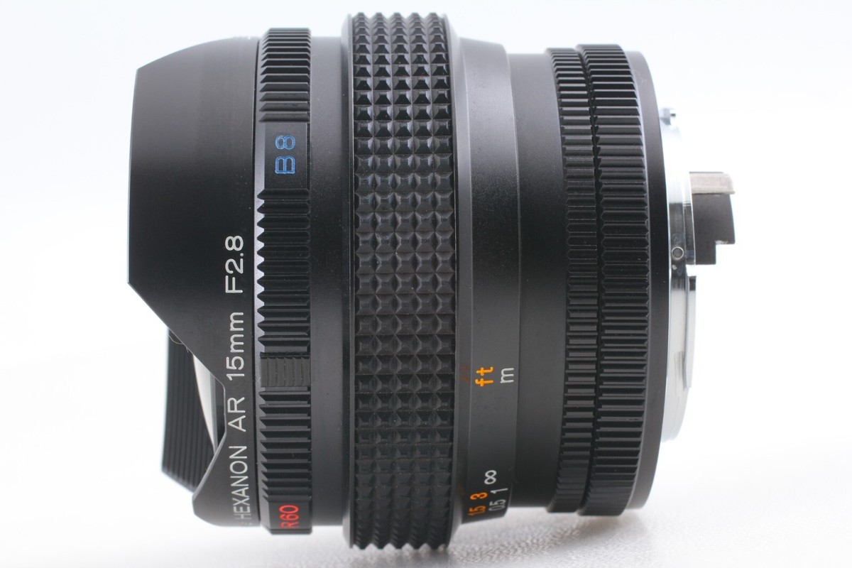 MINT+++】 Konica UC Fish-Eye Hexanon AR 15mm f2.8 Fisheye
