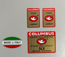 Columbus SLX frame +2 fork decals for campagnolo equip bike