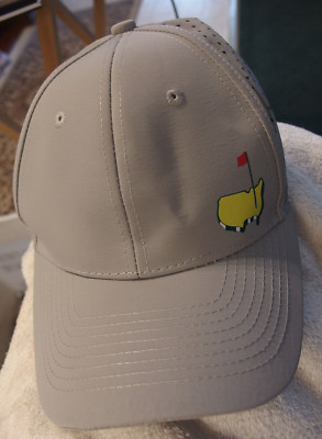 1 The Masters Gray Hat Snapback New  golf cap,Augusta GA
