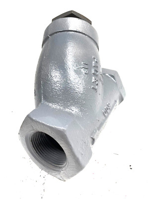 Wye Y Strainer 1-1/4'' NPT 600 SWP / 1000 WOG Ductile Iron Body 30-Mesh 1/8'' Perf