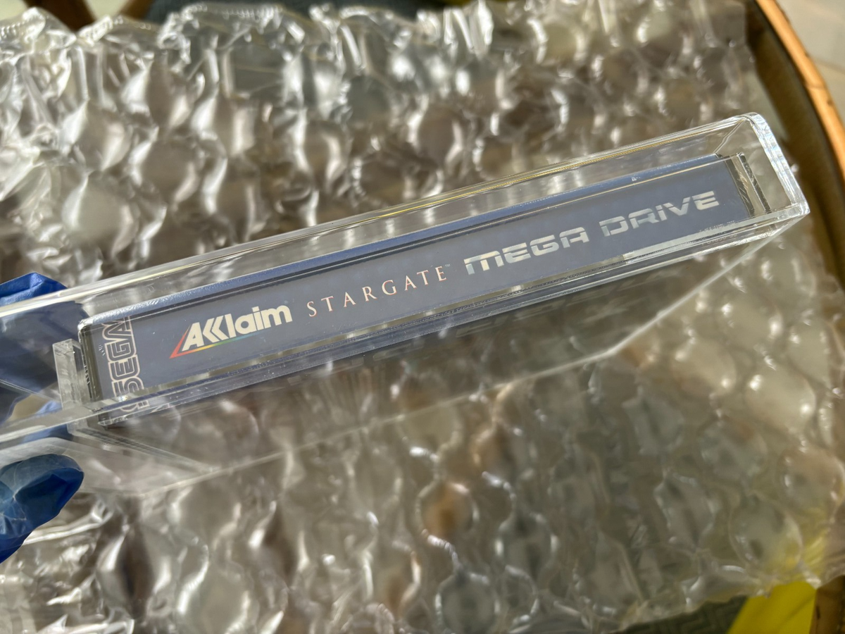 STARGATE (RENTAL VERSION Jaquette Plastifiée) Complet Megadrive Pal Eur