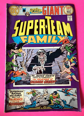 DC Comics ~ Giant SUPER-TEAM FAMILY ~ No. 4 - 1976