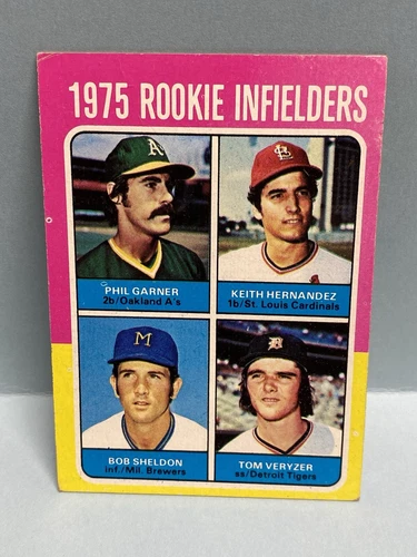 JA3683 1975 Topps Keith Hernandez RC #623 St Louis Cardinals  Ex-Mt