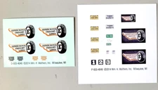 HO Scale Walthers Cornerstone Decal Sheet Express Motor Freight Lines 933-4049