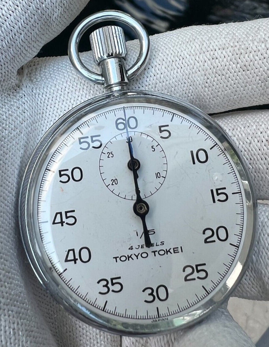 Tokyo CLOCK 0 Jewels 1 | ストップウォッチ TOKYO Vintage Stopwatch