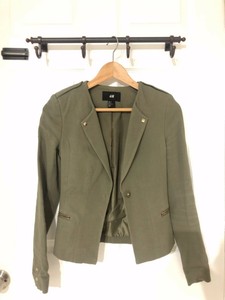 khaki green blazer