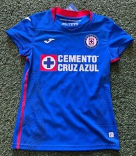 Joma Cruz Azul Home 20-21 Women Soccer Jersey Blue-Red