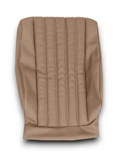 Rückenlehne Vordersitz Bezug für Mercedes W123 1 und  2. Serie dattel