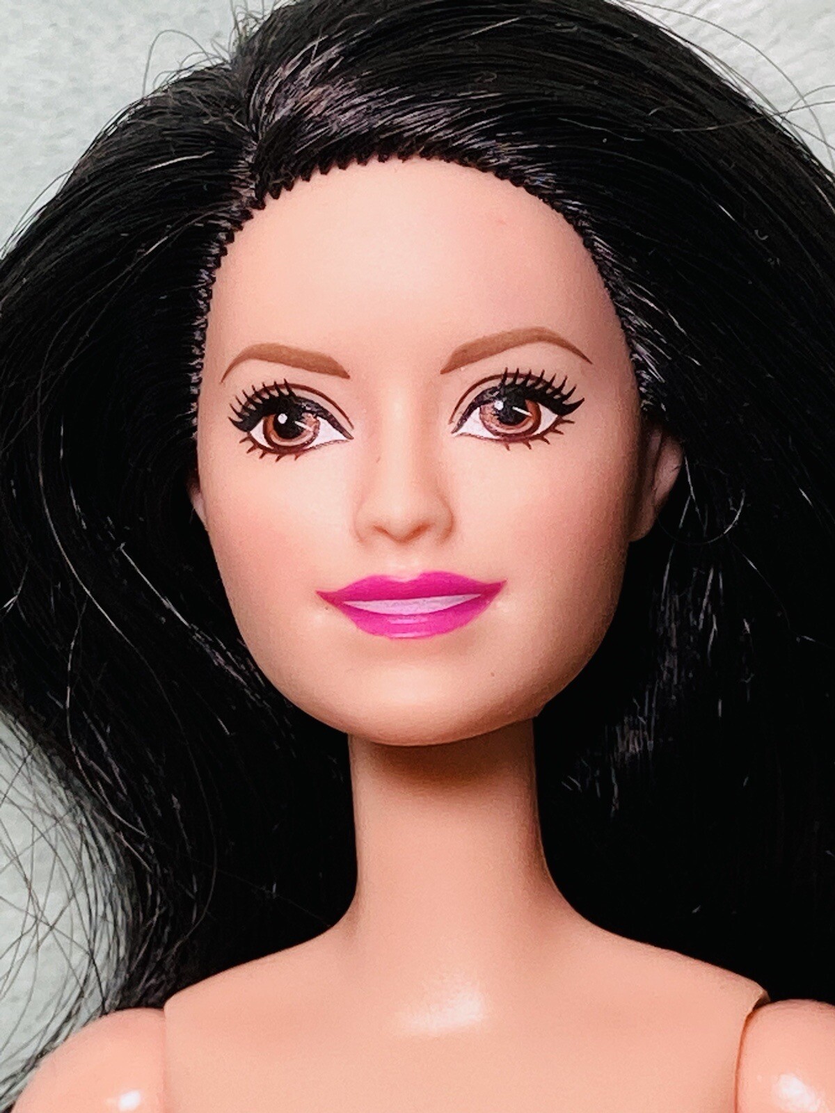 Mattel - 2015 Barbie Water Play #DGT80 Raquelle - Purple Swimsuit Black Hair