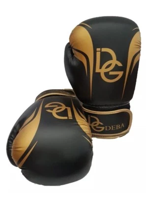 Deba® Boxhandschuhe Boxing Gloves Handschuhe Leder kickboxen Kampfsport Boxen