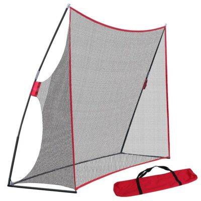 10 x 7FT Baseball Practice Net Hitting Batting Training Net with Carry Bag 