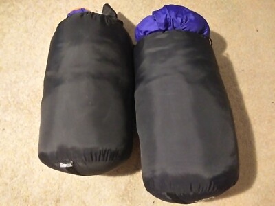 Coleman Hudson double 寝袋 235×155cm Great Pair of Coleman Dupont Holofil II Sleeping Bags | eBay