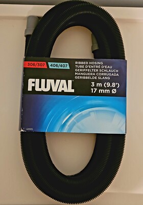 Fluval Genuine Replacement Ribbed Hosing for Canister Filters Hagen A20015