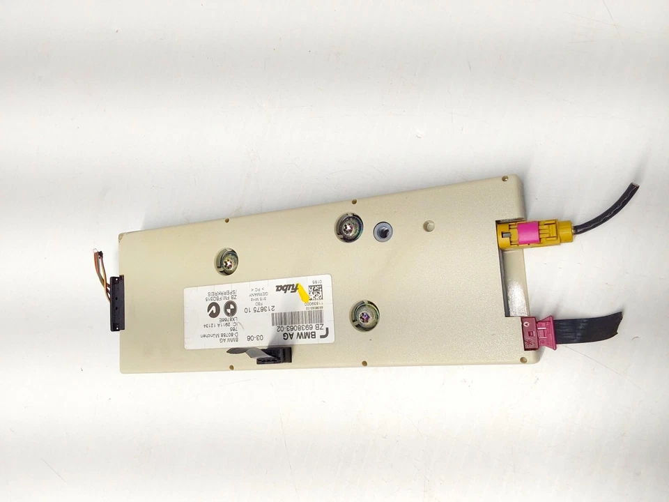 Módulo amplificado antena OEM BMW 2002-2008 serie 7 21367510 Foto 4 de 4