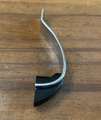 NOS Vtg Chrome Cabinet Door Pull Black Lines Handle Amerock, more available - Picture 5 of 6