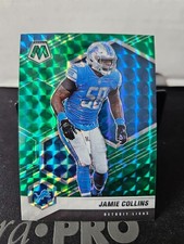 2021 Panini Mosaic - Jamie Collins #78 Green Mosaic Prizm