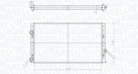 MotorküHler WasserküHler Magneti Marelli 350213190700 FüR VW Golf 3 Variant 1H5