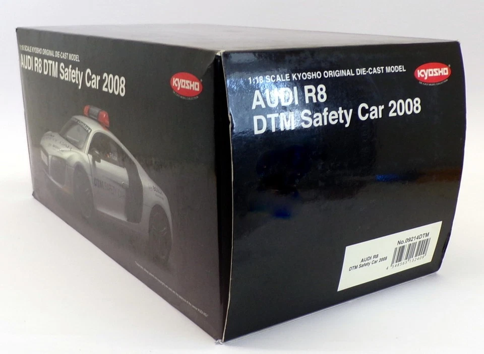 Coche modelo Kyosho escala 1/18 09214DTM - Coche de seguridad Audi R8 DTM 2008 Foto 4 de 4
