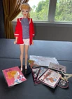 VINTAGE REPRO #1 BLONDE PONYTAIL BARBIE DOLL IN REPRODUCTION RESORT SET - MINT
