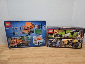 Lego Lot Of 4 Brand New Sets. Creator 31088 & 31058, City 60220, & Racers 8491
