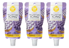 Wilton Decorating Icing Violet 3 Pack