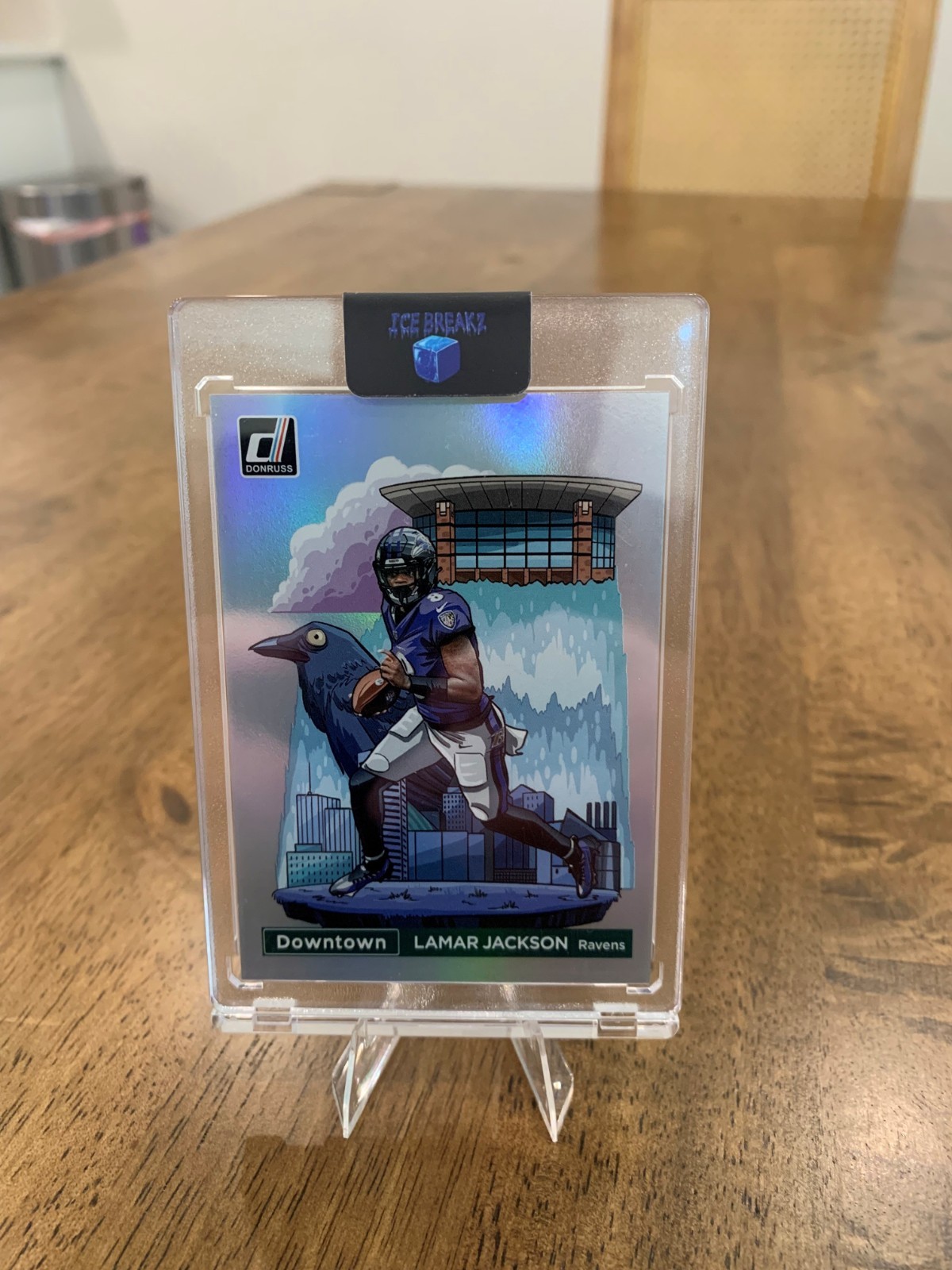 2024 Panini Donruss Downtown! Lamar Jackson Ravens #1!