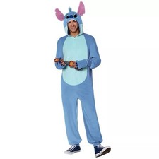 01542679 Spirit Halloween Adult Stitch Jumpsuit - Lilo Stitch Size Varies