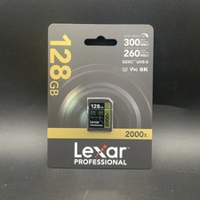 Lexar Professional 2000x 128GB Class 10 SDXC Memory Card - LSD2000128G-BNNNU