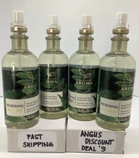 BATH & BODY WORKS AROMATHERAPY RENEWING FOREST “4 Pack”ESSENTIAL OIL MIST SPRAY