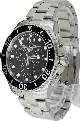 Tag Heuer Aquaracer CAN1010 43 mm Black Dial